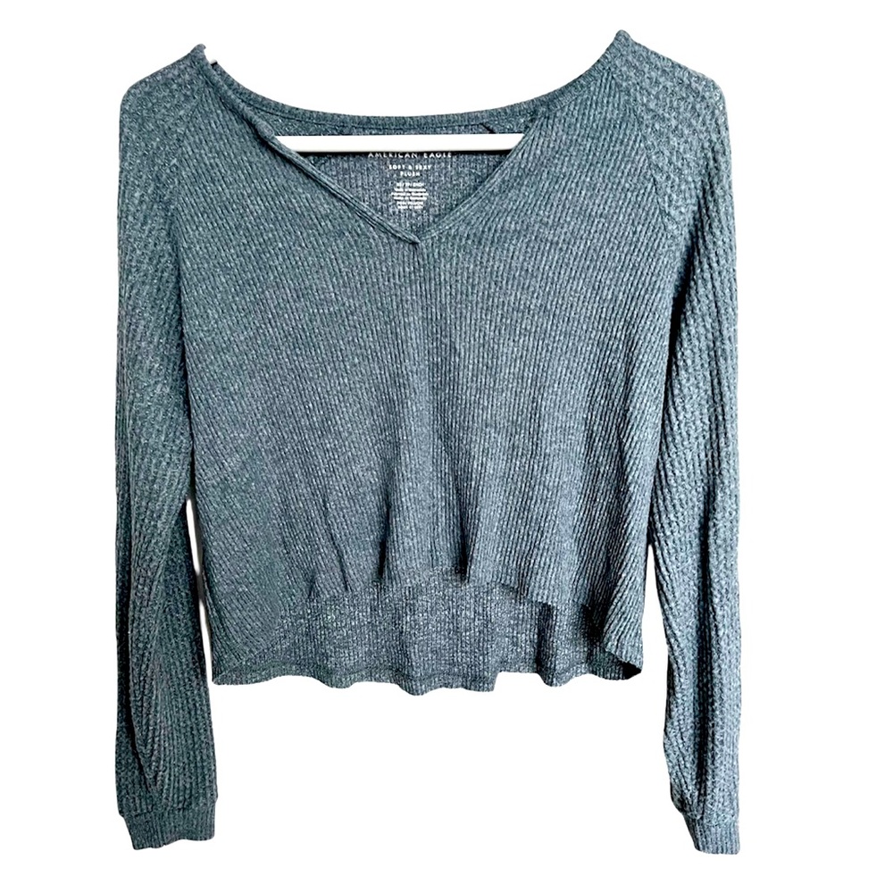 American Eagle Soft & Sexy Plush Crop Top